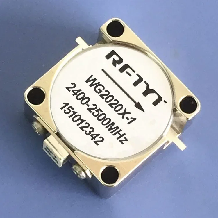 clockwise RFTYT WG2020X-1 2400-2500MHz  151012342 RF microstrip line isolator circulator 2.4GHz