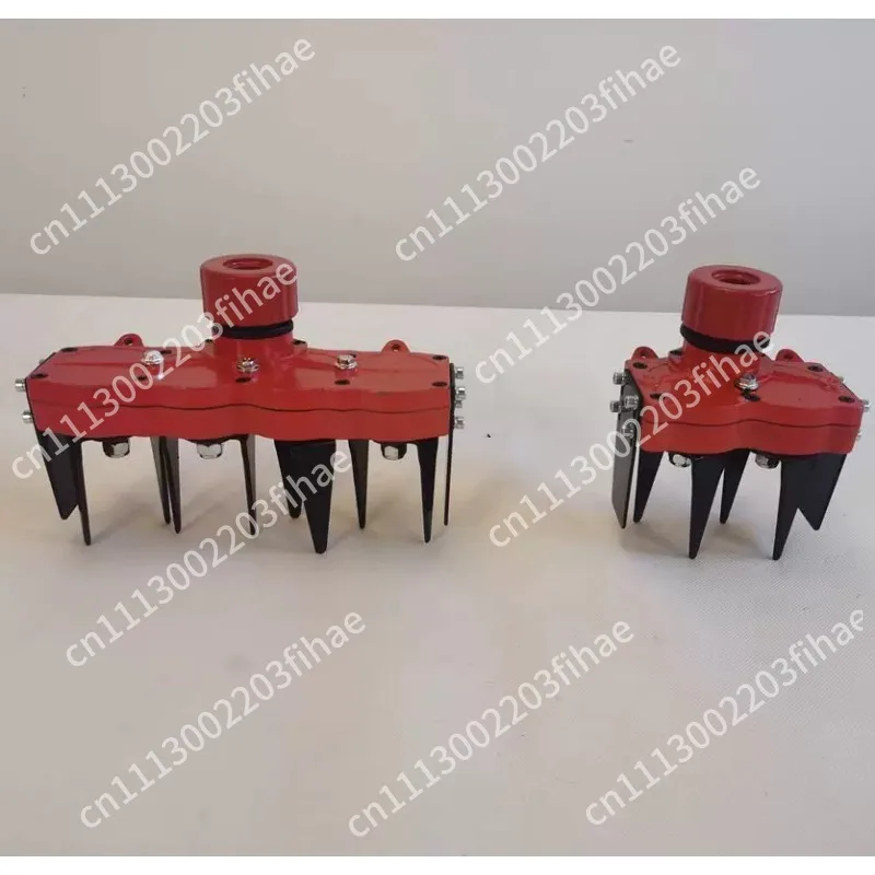 Lawn mower general accessories, aluminum alloy rake head, lawn mower, orchard vegetable garden, weeding tools, agricultural use