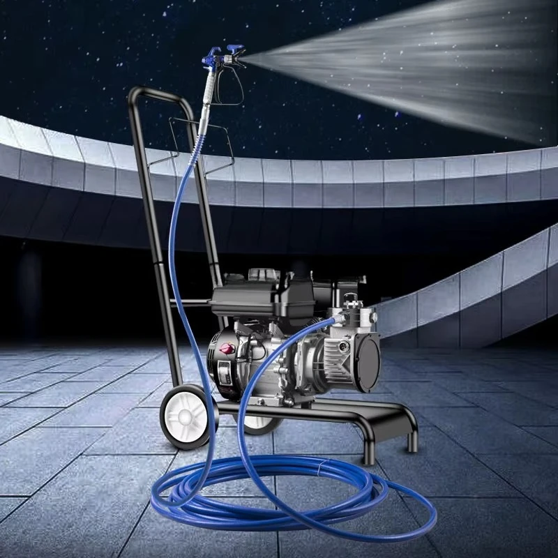 Professional High-Pressure Powered Airless Spray Gun for Industrial DIY Painting New Latex Paint Spraying Machine