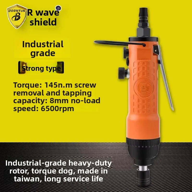 Bodun Straight Pneumatic Screwdriver, Air-Powered Screwdriver, Industrial-Grade Air Screwdriver Bd-307