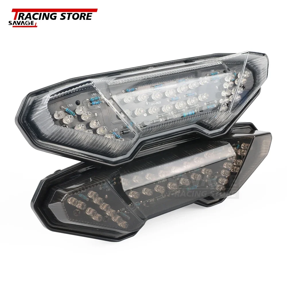 Motorcycle LED Tail Light For YAMAHA Tracer 700/7/GT Tracer 900/9/GT FZ09 FZ10 FJ09 MT10 MT09 Rear LED Turn Signal Brake Light