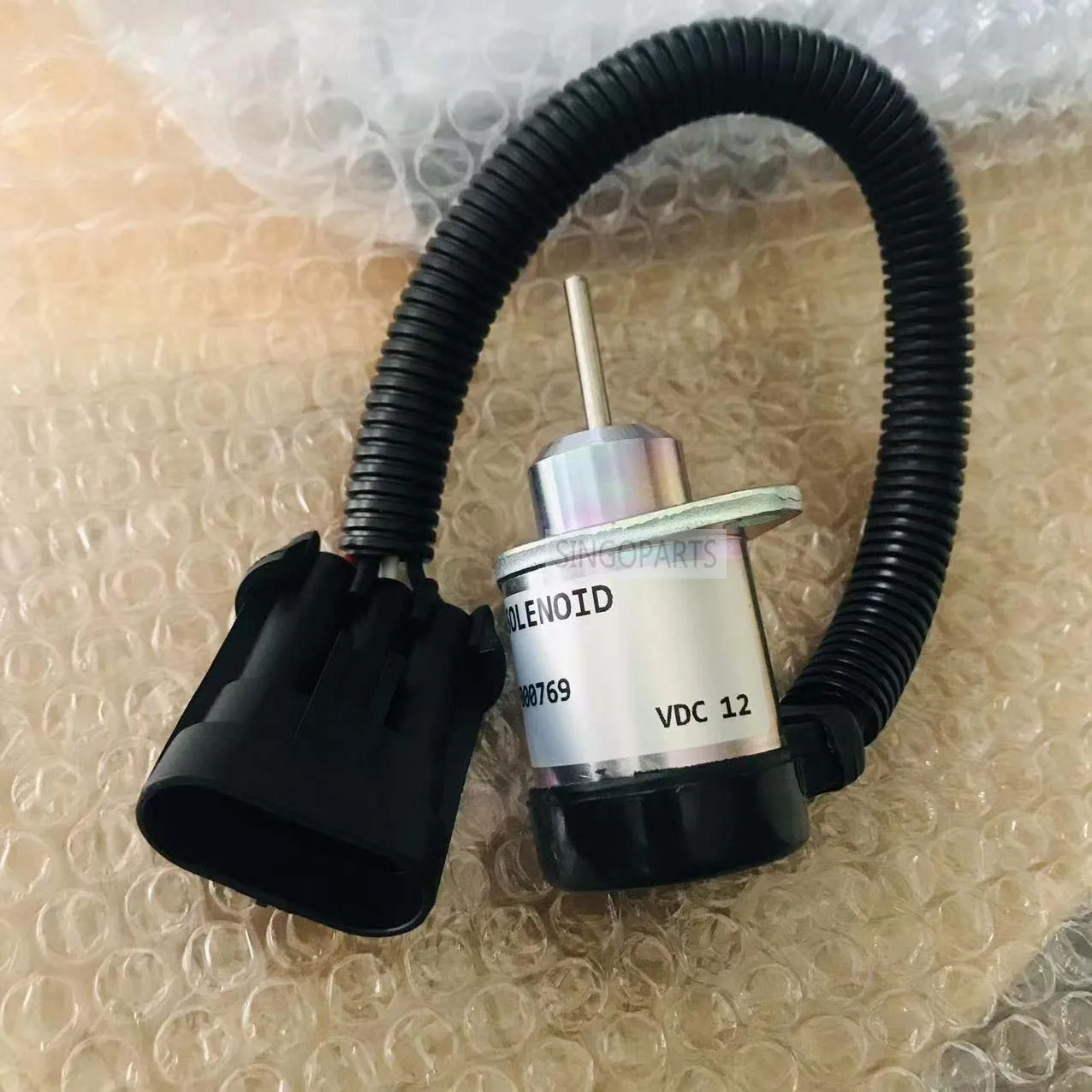 Replace 7000769 Solenoid Valve 12V Shut down Solenoid For Kubota Bobcat Skid Steer 1J710-60011