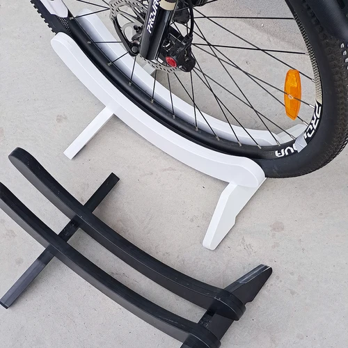 Imagen 2 del producto KRSEC-estante de estacionamiento ajustable para bicicleta de montaña, soporte de almacenamiento para garaje interior, soporte de reparación de bicicletas, accesorios para bicicleta