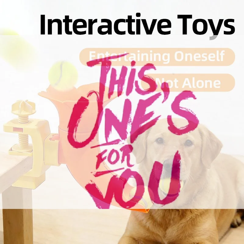 

Автоматическая пусковая установка для теннисных мячей для собак и кошек: интерактивная игрушка для питомцев, снимающая скуку в помещении, метатель мячей, игрушки для дрессировки собак