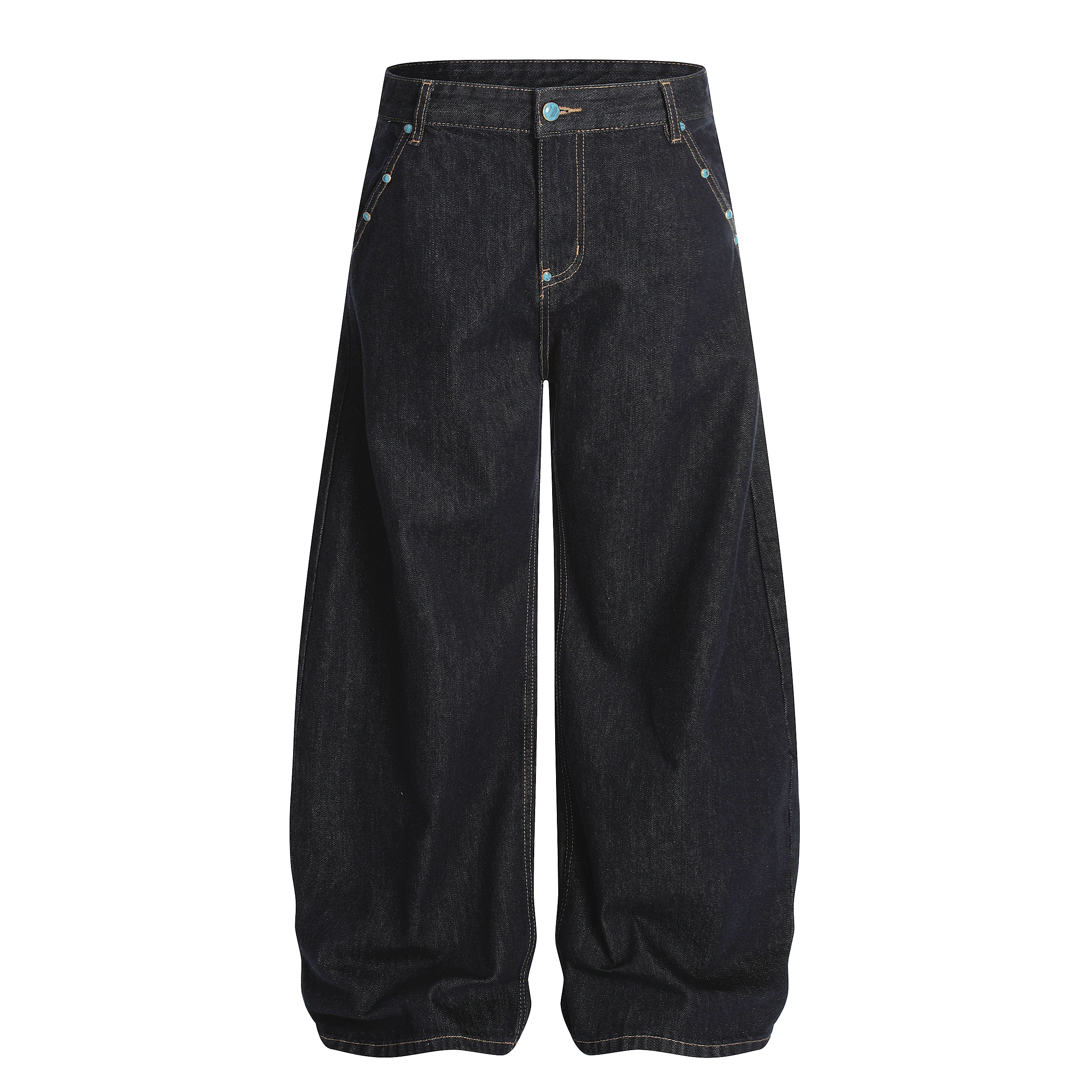 

G6803# Black Jeans Men Women 2025 New
