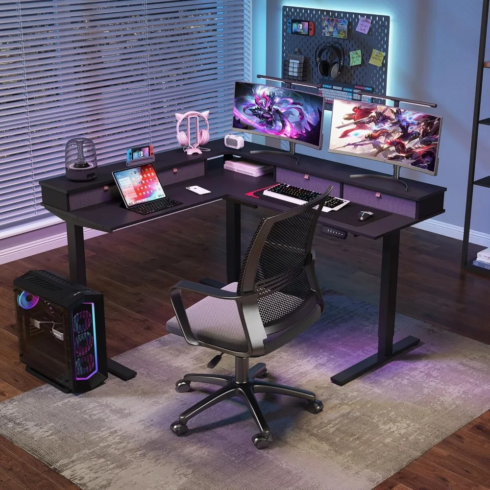 63" L Shaped Standi…