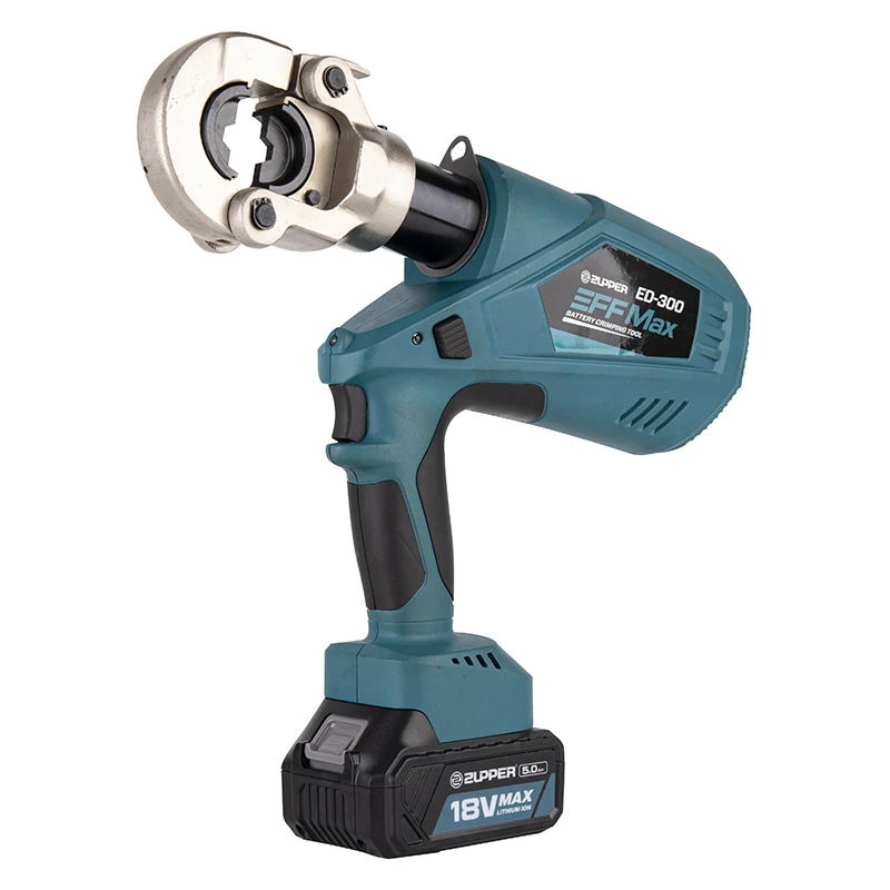 Z UPPER ED-300 Battery Hydraulic Terminal Crimper 60KN 17mm Stroke Cu300 Al240