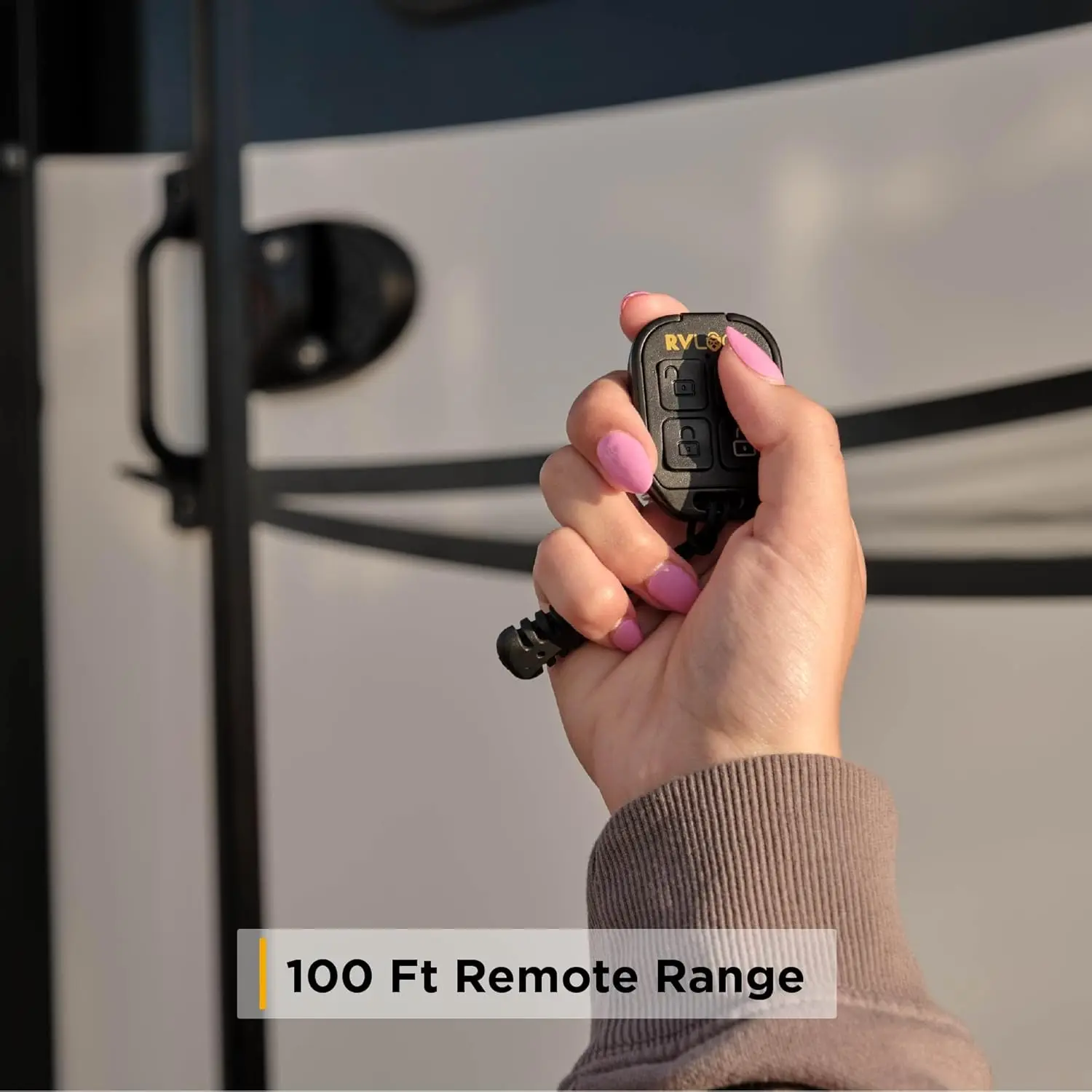 V4 Rv Deurslot Vervanging Keyless Entry Toetsenbord, Premium Camper Deurslot, Duurzame Rv Deur Klink Voor Verschillende Soorten Rvs, Paté