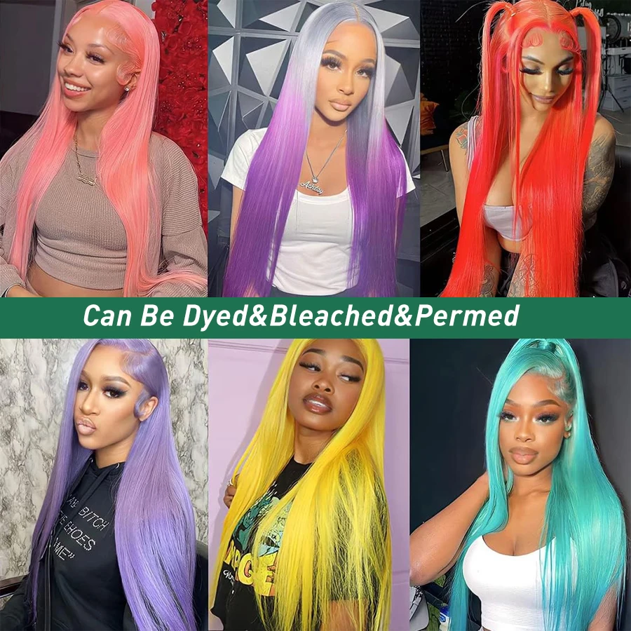 Wig renda depan 30 40 inci 613 Hd 13x6 Wig tanpa lem Brasil 13x4 Wig depan renda pirang rambut manusia telah ditanami dengan rambut bayi