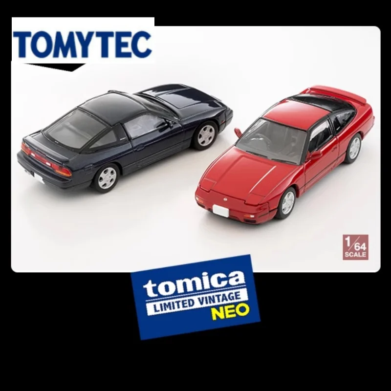 TAKARA TOMY TLV LV-N235e LV-N235f 180SX modelo en miniatura de aleación fundida a presión, decoración para adultos, juguete para niños, regalo de vacaciones para niños