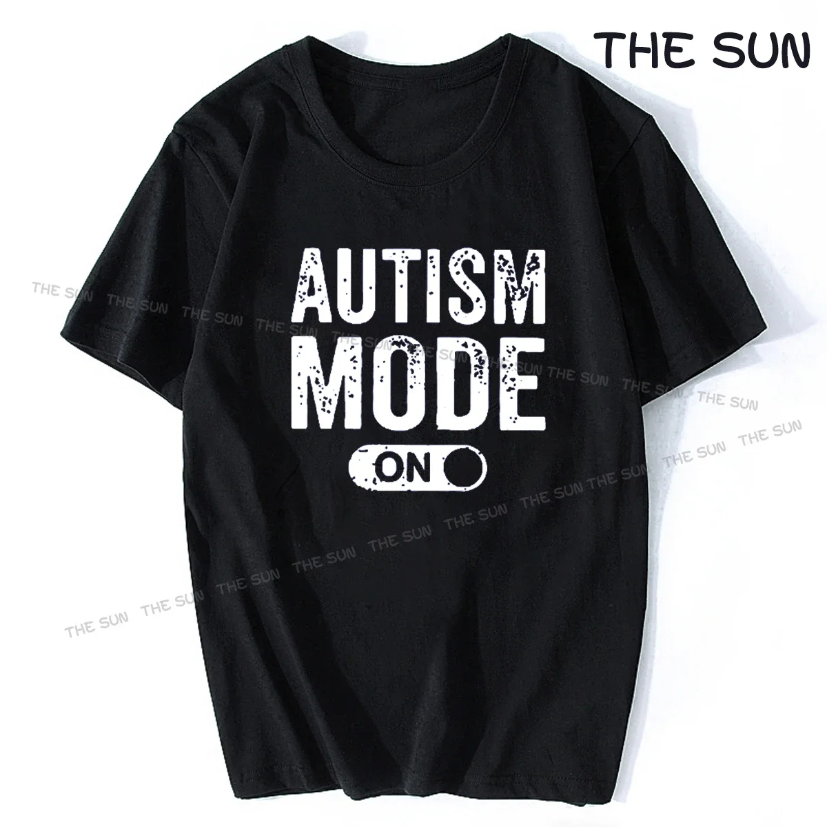 

New Style Funny Made Best Autism Mode on Graphic Printed cotton Unisex Clothing Streetwear Short Sleeve Birthday Gifts T-shirt