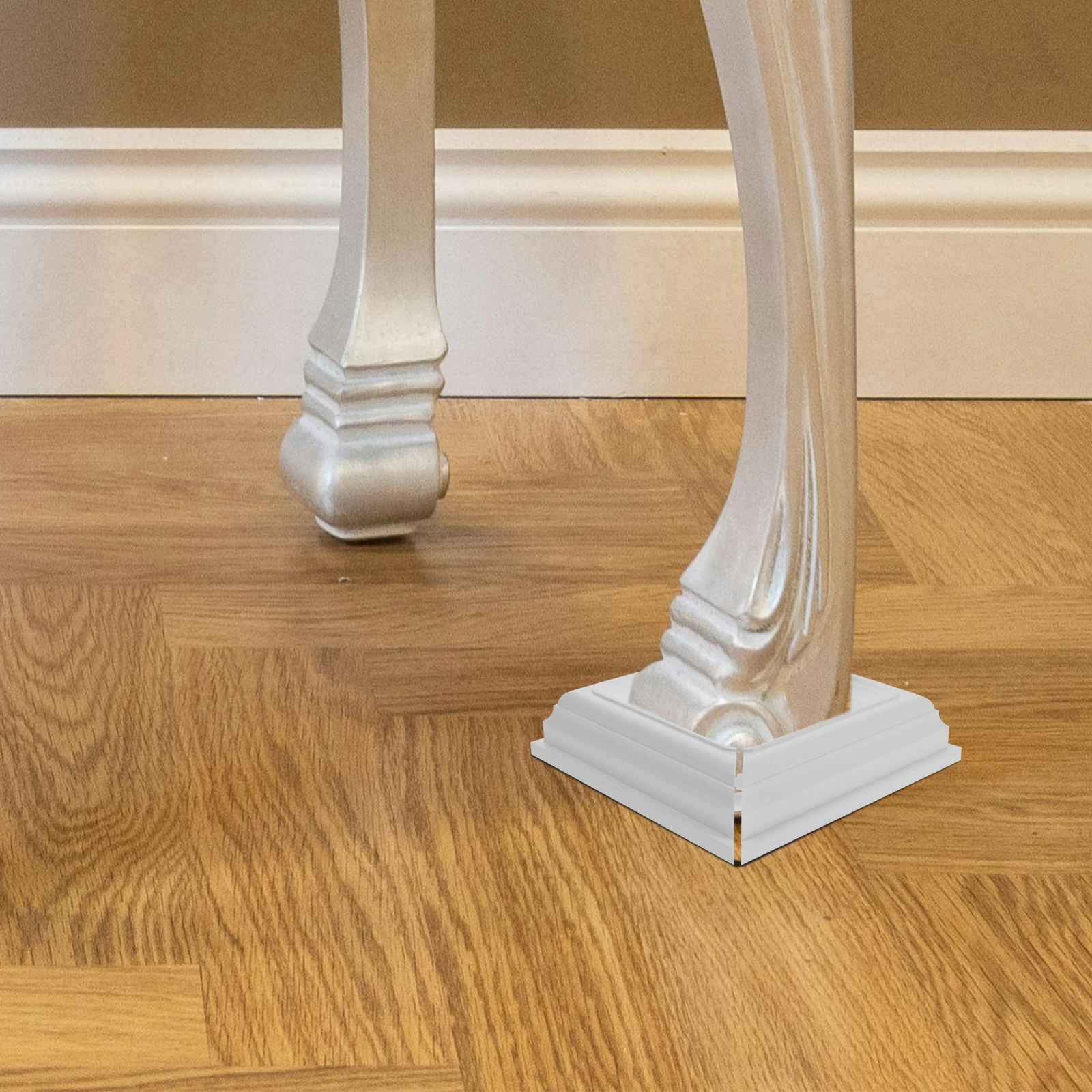 

12Pcs Split Plastic Base Sturdy Support Versatile Use Ideal for Desks Dining Tables Office Settings