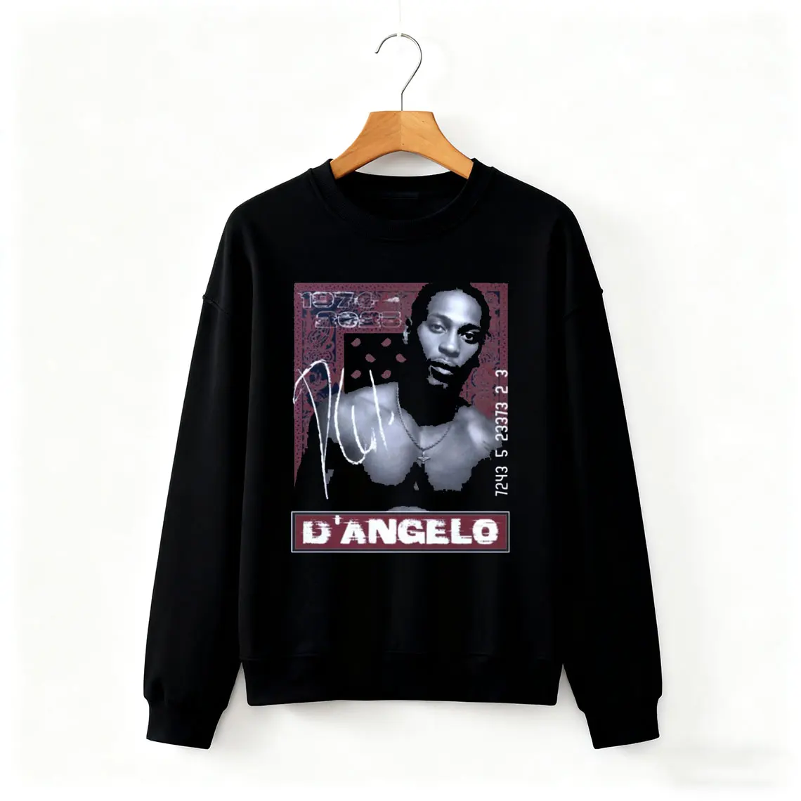 ألبوم D'Angelo Voodoo Neo Soul 90s R&B ألبوم السكر البني جولة موسيقية عتيقة Merch Soulquarians Erykah Badu Fanmatching هوديس