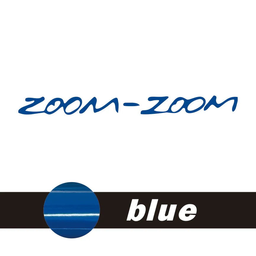 

2PCS oom Zoom Car Stickers – Die-Cut Vinyl Vinyl Decals for Body, Bumper & Rear Window | Waterproof, Add Fun to Your Ride
