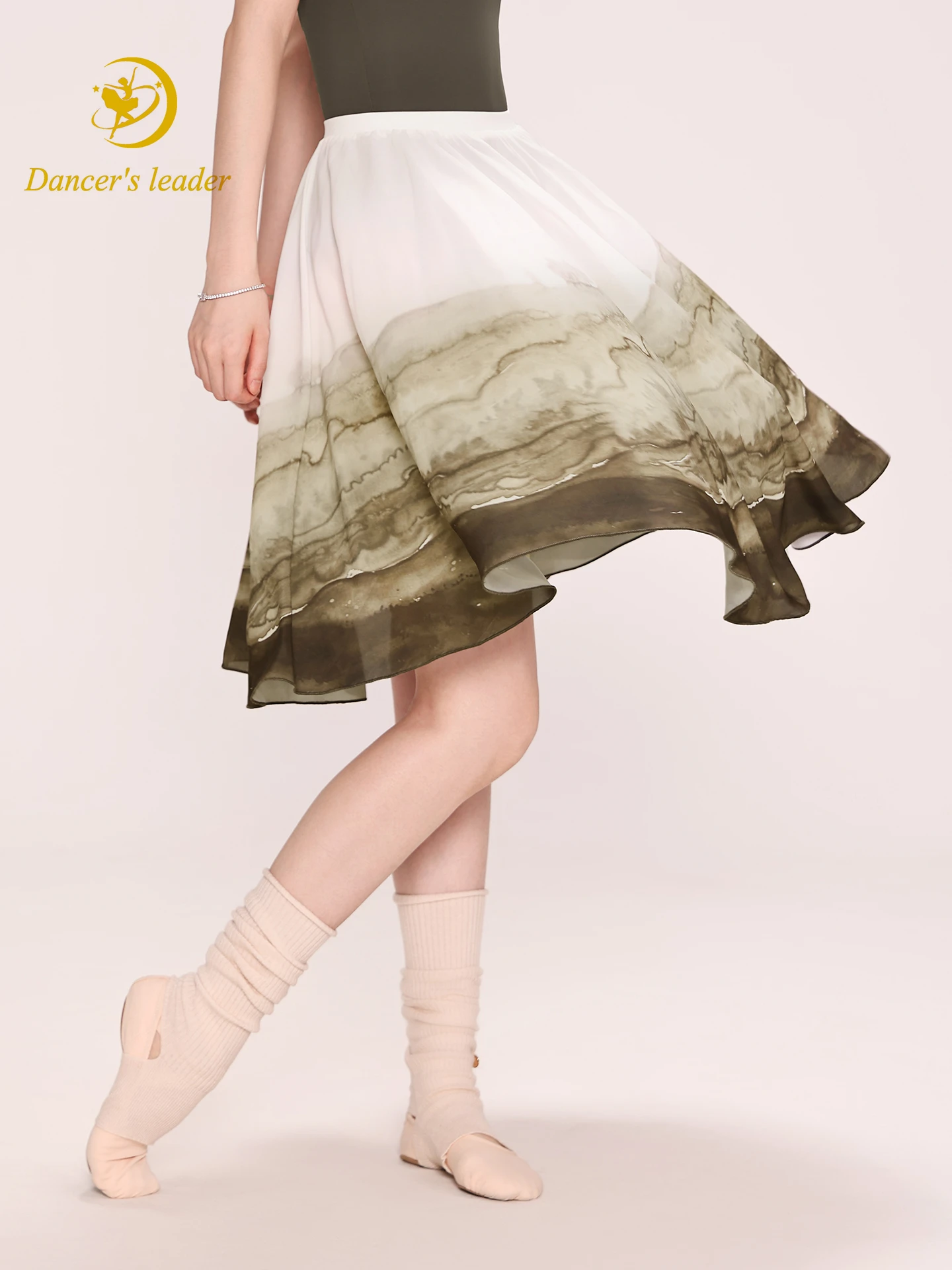 

Балетная юбка, шифоновая юбка, тренировочная юбка, женская танцевальная юбка, гимнастическая тренировочная юбка, балетный костюм для взрослых, лирическая юбка