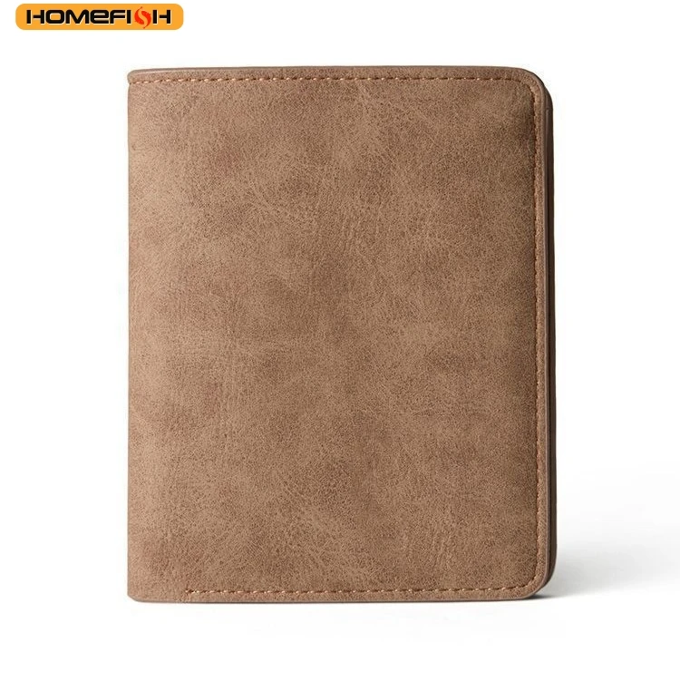 HOMEFISH Lightweight Portable Short Wallet for Men, Fashion Card Holder with Ample Cash & Bill Storage