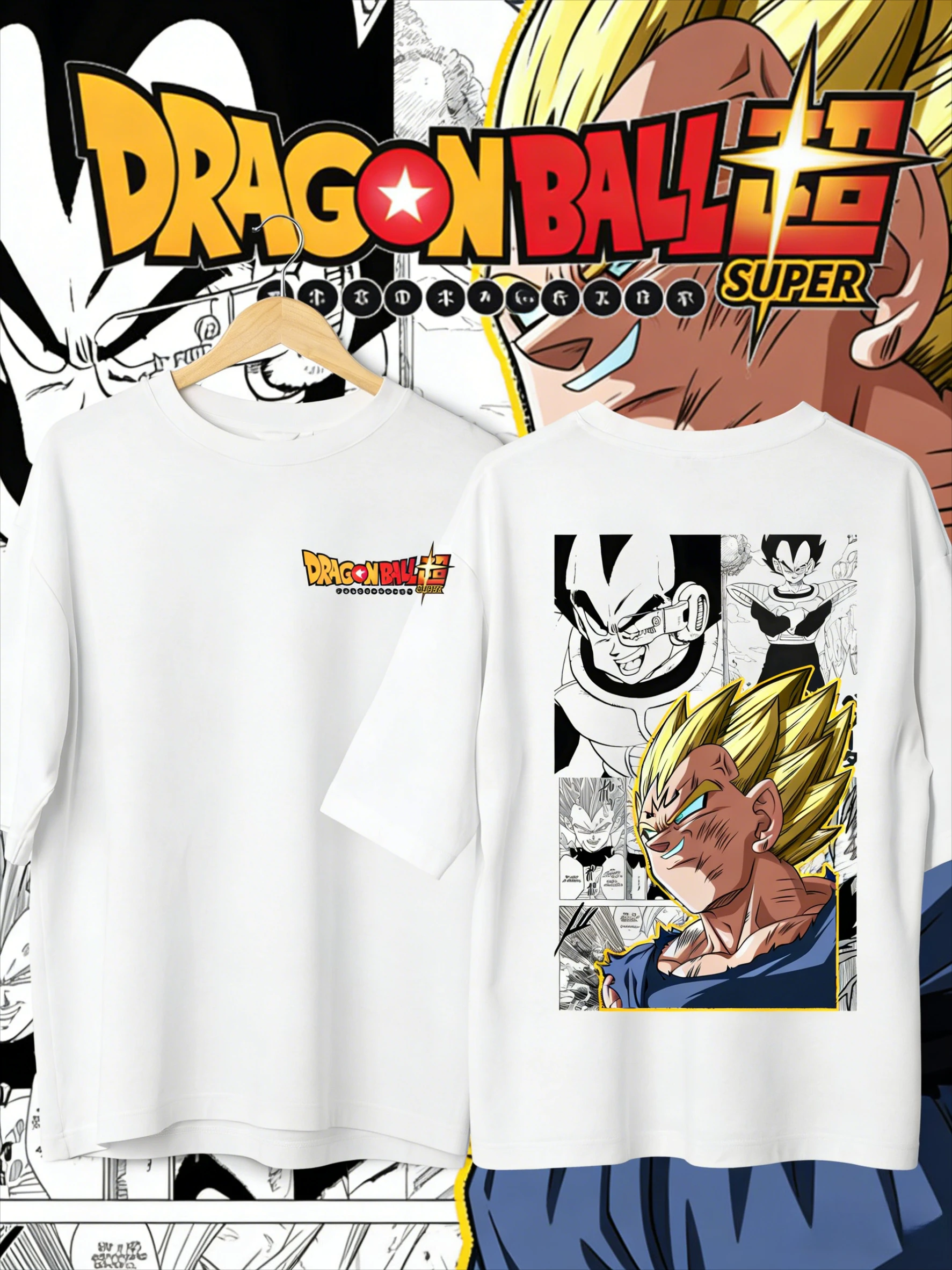 2026 Sommer Dragon Ball Gym T-Shirt 100% Baumwolle Gogeta Blau Bedruckt Übergroßes Fitness Streetwear für Männer Frauen Erwachsene & Kinder