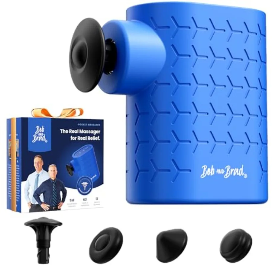 

Массажный пистолет P5 Mini для глубокого перкуссионного массажа, портативный, для снятия боли и восстановления, совместим с FSA/HSA, бесшумный, ручной массажер