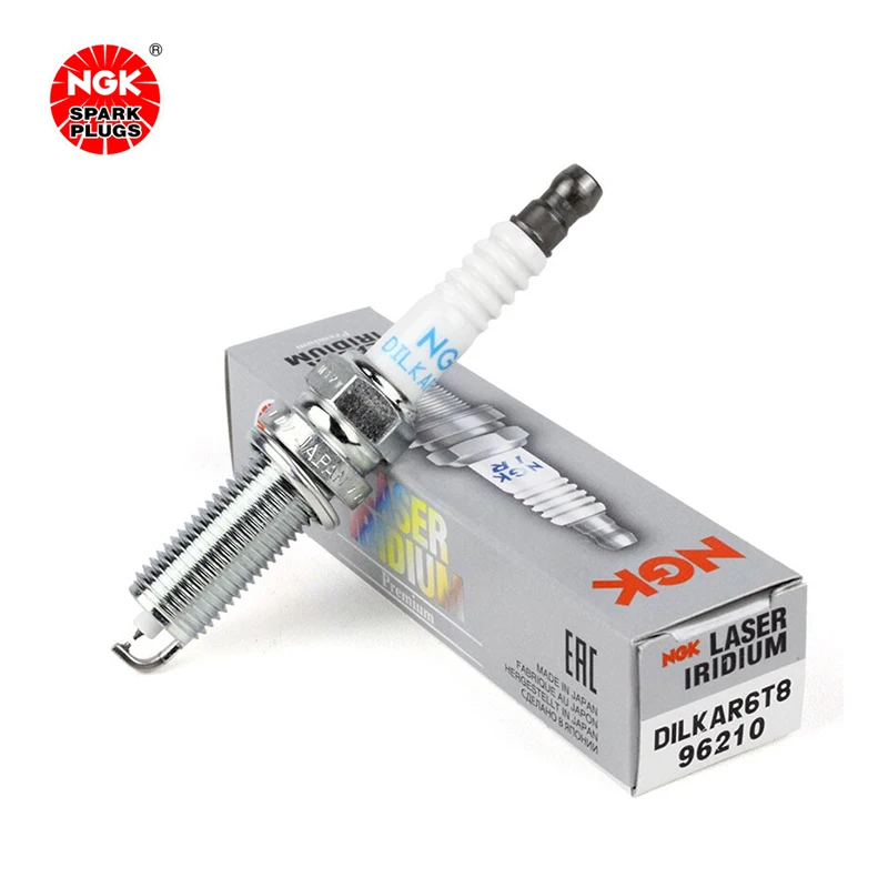 NGK Iridium Platinum Spark plug DILKAR6T8 96210 is suitable for Toyota RAV4 Camry Asian Dragon（4PCS)