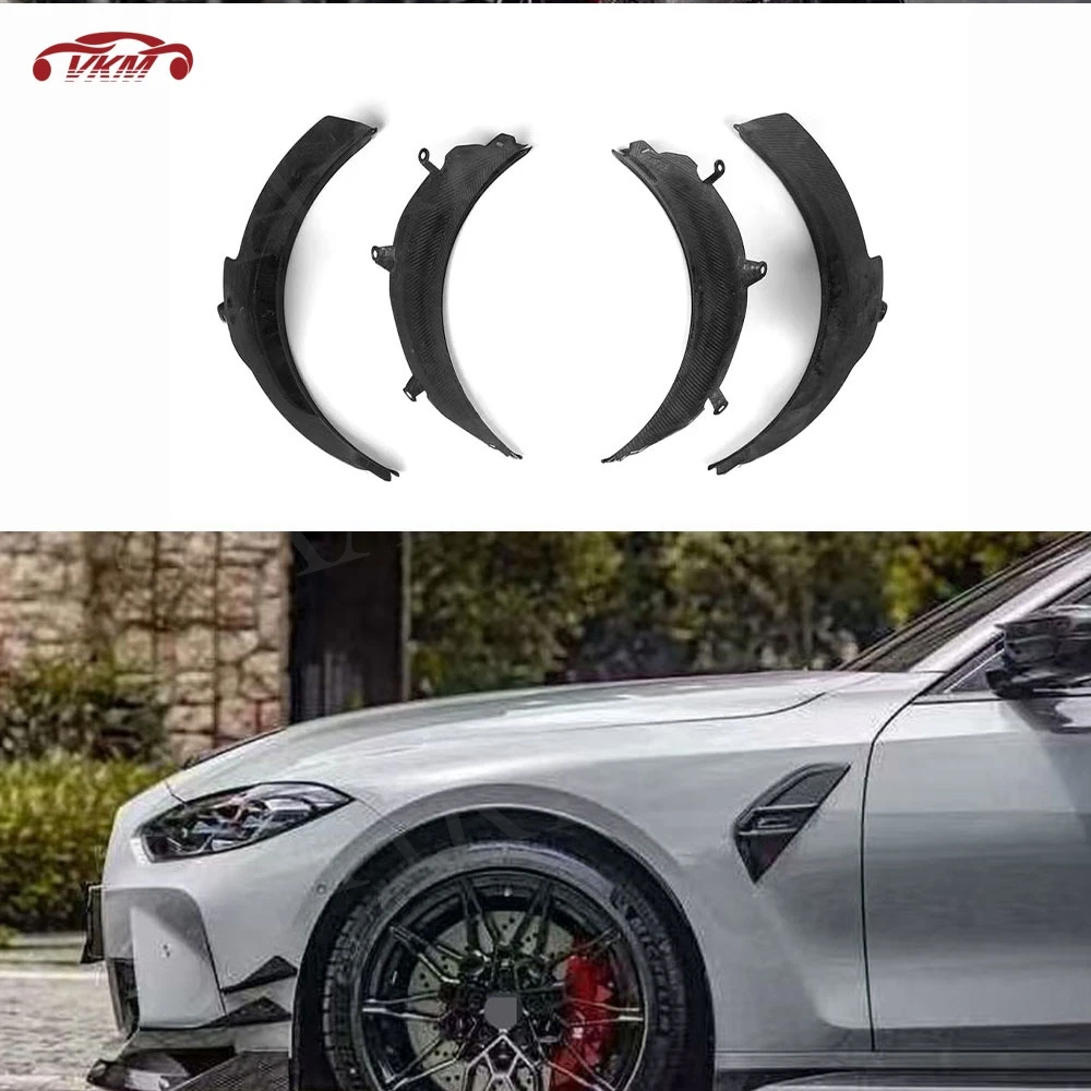 

Real Dry Carbon Fiber Wheel Eyebrow for BMW 3 Series M3 G80 G81 2021+ Front Rear Bumper Side Fender Trim Cover