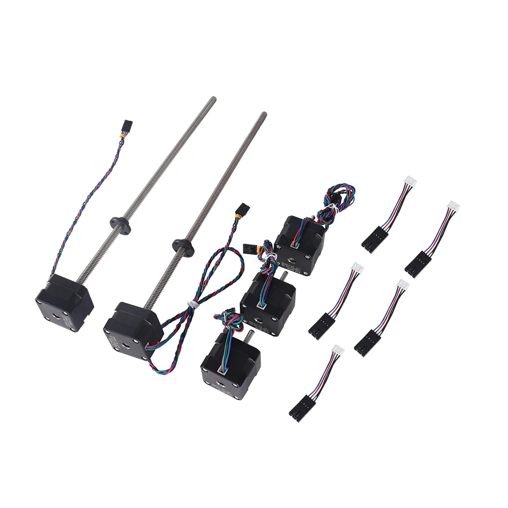 

Prusa MK3S MK3S+ 3d printer Motors kit with X Y Z E Axis motors and XH2.54 cable adapterrs