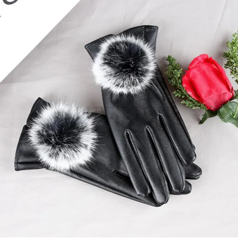 

Women Touch Screen Winter Gloves Autumn Warm Gloves Wrist Mittens Driving Ski Windproof Glove luvas guantes handschoenen