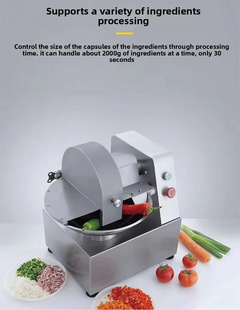 5L/20L/40L/80L/125L Bowl Chopper/Vegetable Meat Vacuum Chopper Mixer