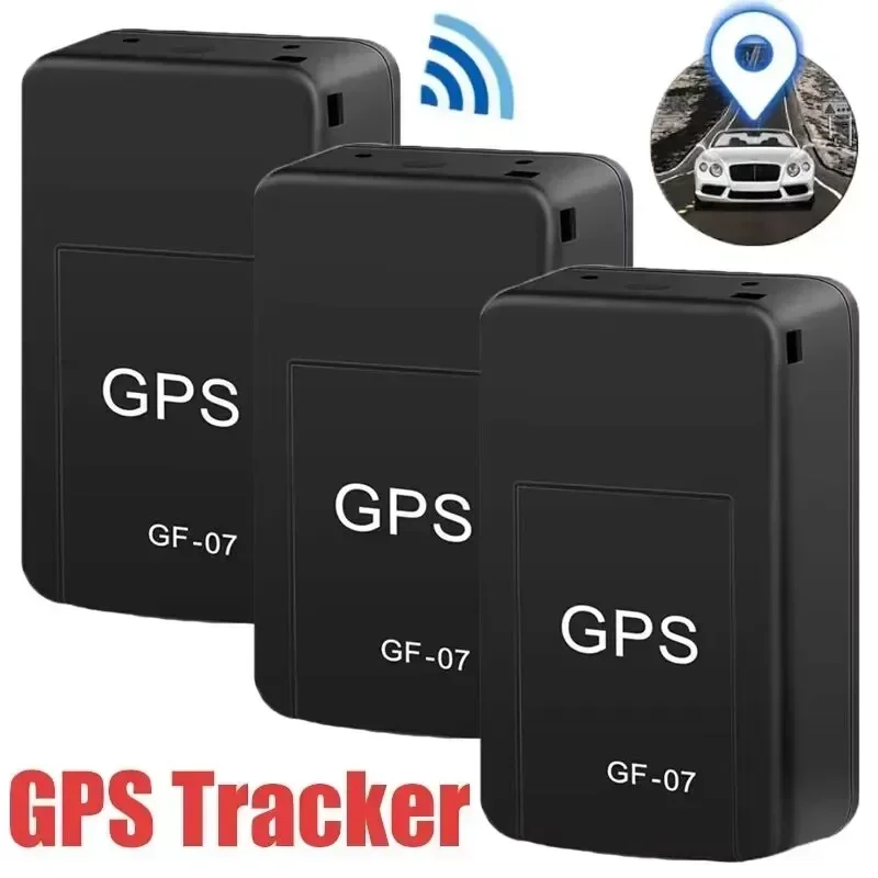 Posicionador Gps Gf07 Mini posicionador de seguimiento ¡Rea! Seguimiento de tiempo posicionamiento remoto de vehículos grabación móvil escucha antipérdida