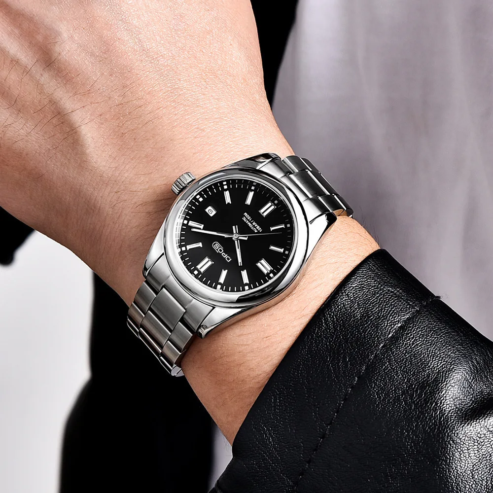 

Casual Watch Men's Multi-functional Waterproof Luminous Men's Quartz Watch Business Waterproof Steel Belt Watch Wholesale