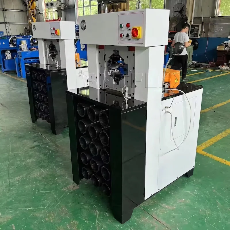 High Quality Hydraulic Hose Crimper Machine Good Precision Rubber Product Making Machinery