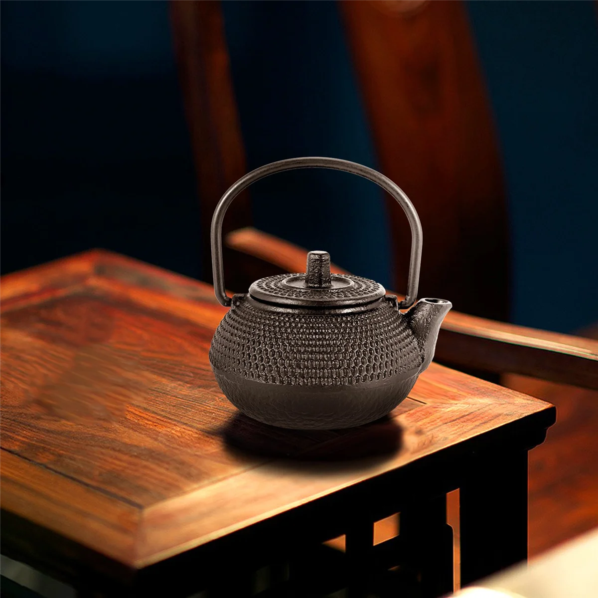 50ml Japanese Style Cast Iron Kettle Teapot Comes + Strainer Tea Pot