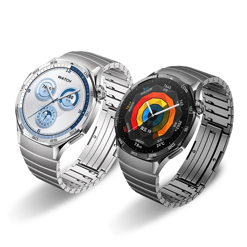 Band for HUAWEI watch GT 6 Pro/GT6/GT5/GT5 Pro/GT4/3/2 46mm 42mm stainless steel Metal bracelet correa HUAWEI watch 4 5 Straps