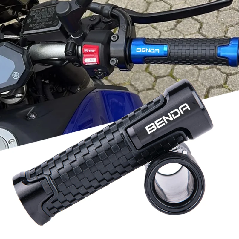 For Benda LFC700 LFC 700 LFC BD700-2 Accessories Motorcycle Handlebar Grips CNC aluminum Rubber Hand Thruster Grips