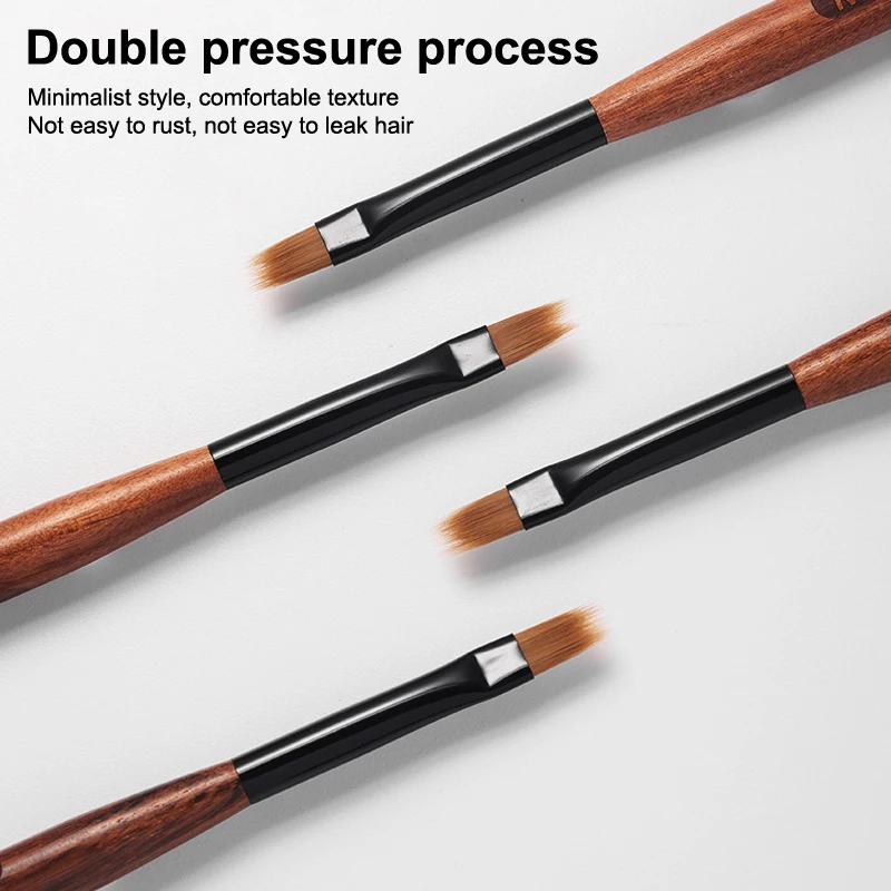 ปากกาเพ้นท์เล็บเจลยูวีลายไม้จันทน์ พร้อมฝาปิด แปรงเพ้นท์ลายละเอียด แปรงเพ้นท์หนา สำหรับทำเล็บ