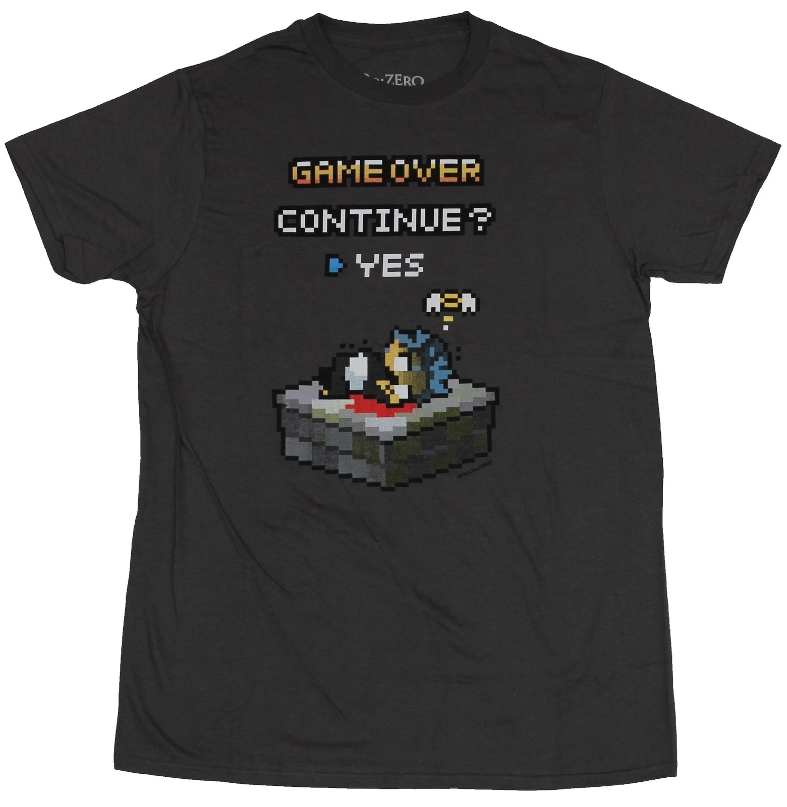 Re: Zero Adult New T-Shirt - Game Over Character Down Pic