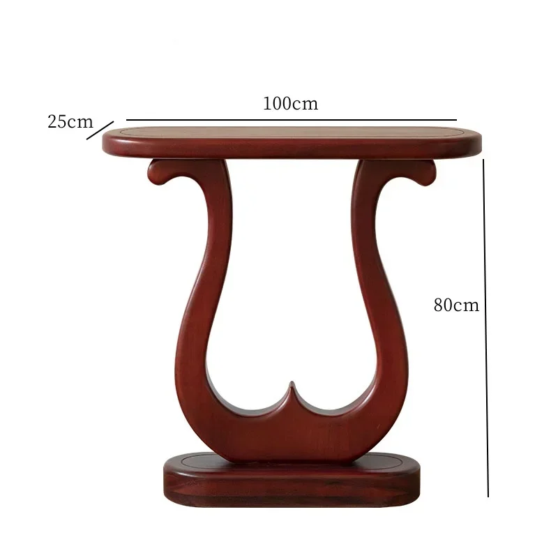 

Customizable Entryway Modern Corner Table Hallway Wood Salon Luxury Console Table Nordic Unique