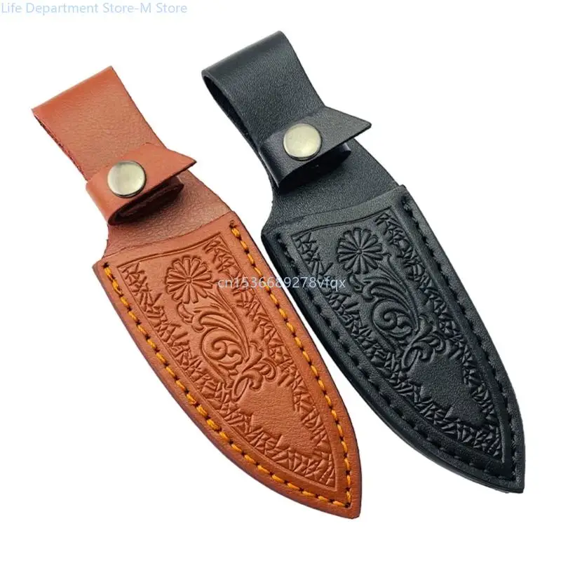 Functional Knife Case Waist Sheaths Real Leather Pockets Knife Case Cover