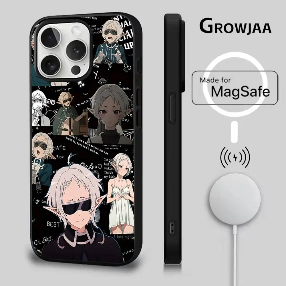 Mushoku Tensei Jobless Reincarnation Case iPhone 17,16,15,14,13,12,11,Pro,Max,Plus,Mini,SE4,E Magnetic Magsafe Wireless Charging