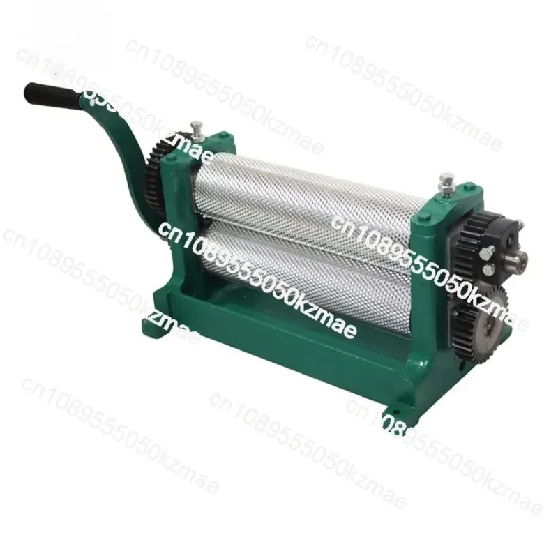 Manual Beeswax Comb Foundation Roller Machine, 310mm Wide Sheet Stamper, 4.8mm / 5.35mm Bee Wax Embossing Printing Roller