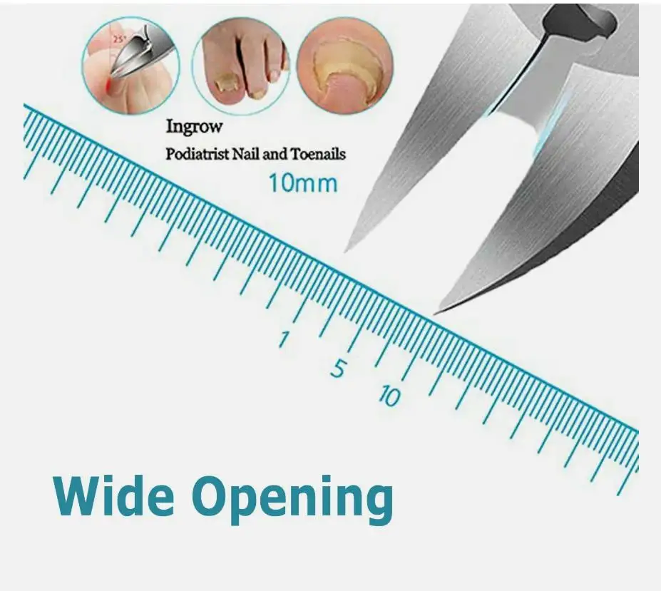 Multifunction Toe Nail Clipper Trimmer For Ingrown Thick Toenails Fingernails Sharper Fingernail Toenail Pruning Trimming Tool