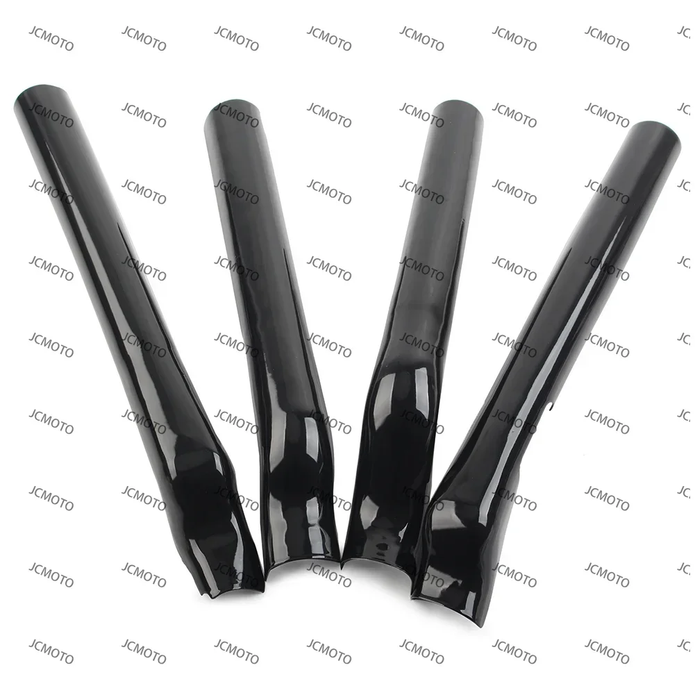 

For Harley Heritage Softail Classic FLSTC FXS FLS FLSTFB FLSTF FXSTD FLSTN Black/Chrome Motorcycle Rear Swingarm Tube Covers