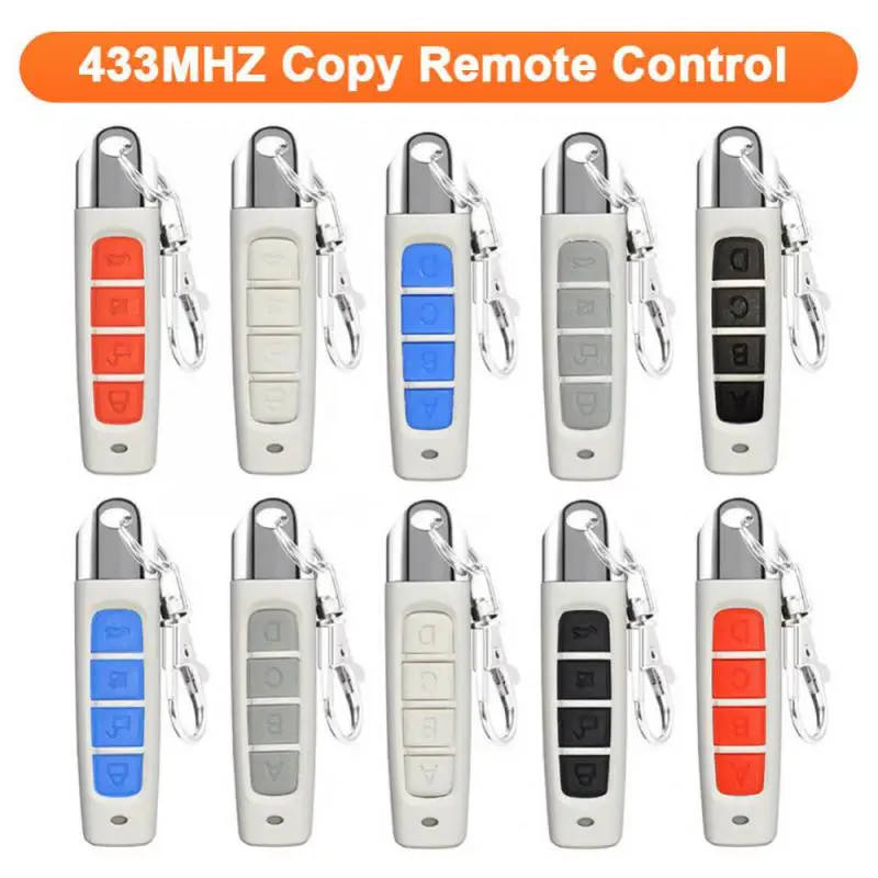 1 pçs 433mhz controle remoto abridor de porta da garagem duplicador controle remoto clone código clonagem chave do carro abridor de porta