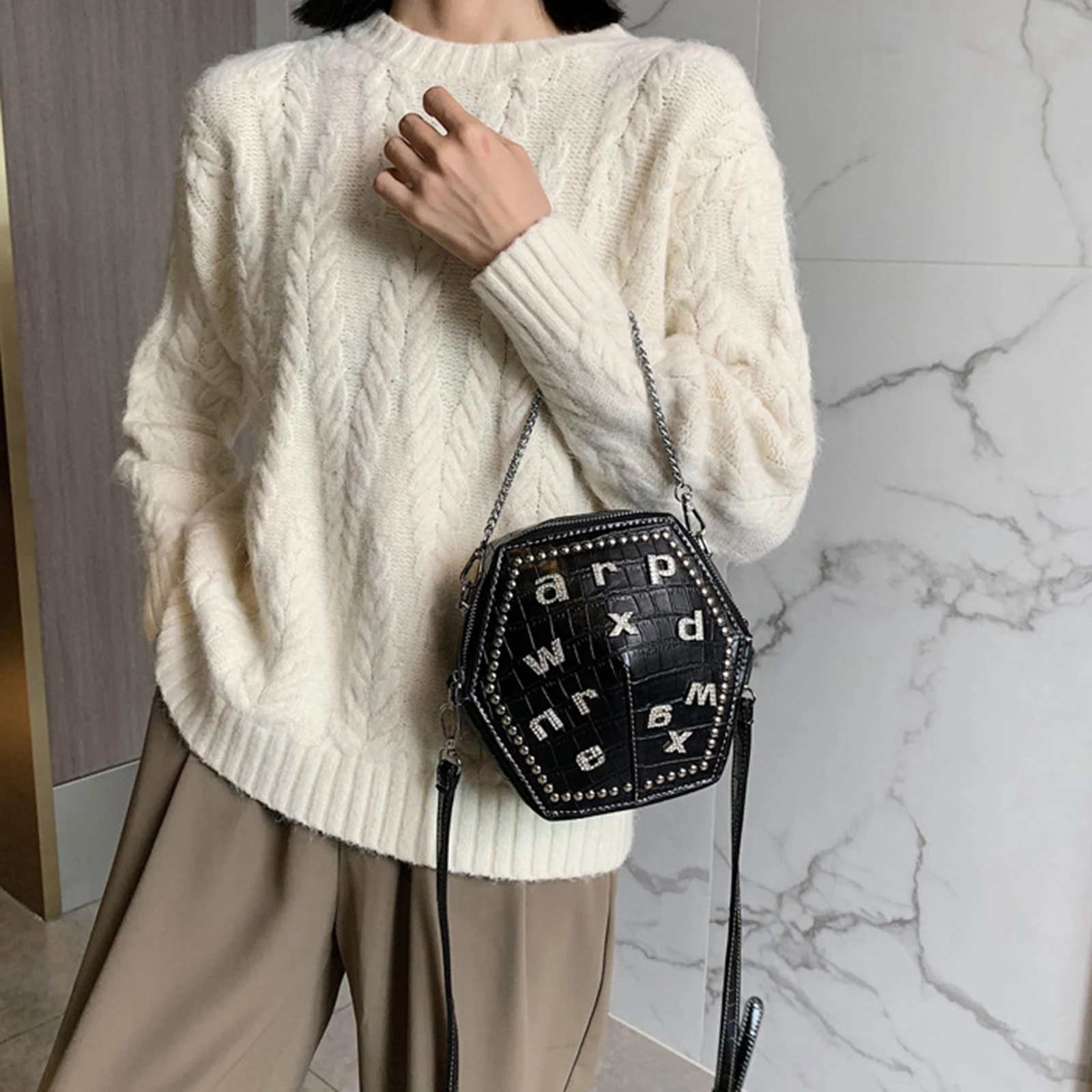 26x letra inglesa AZ remaches de Metal picos tachuelas de garra accesorios de artesanía de cuero para cinturones bolsos decoración artística de ropa