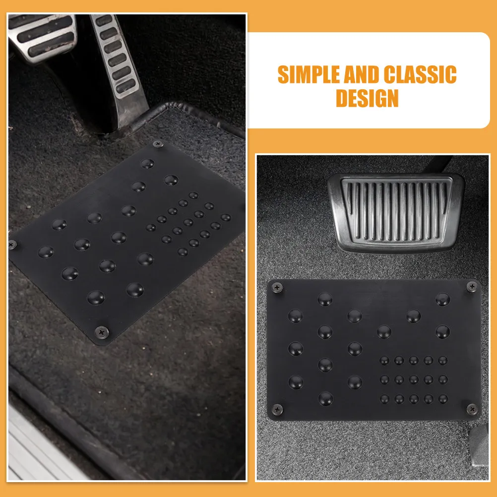 2pcs Car Pedal Pads Non-Slip Durable Auto Foot Pedals Replacement For Brake Accelerator Clutch Car Accessories