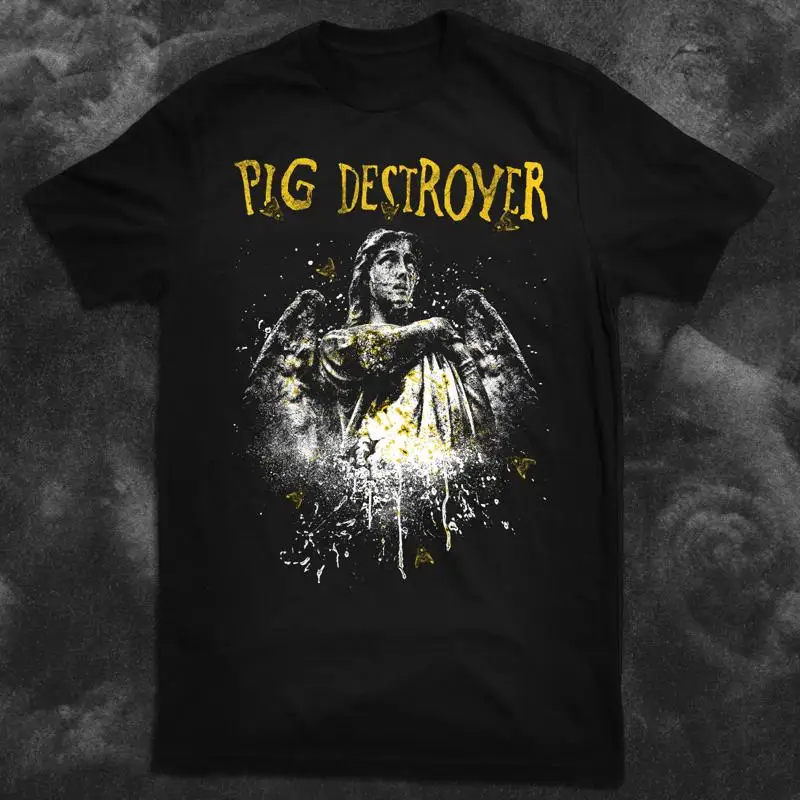 Футболка PIG DESTROYER PISS ANGEL Cotton Band For Fan от S до 5XL MA687