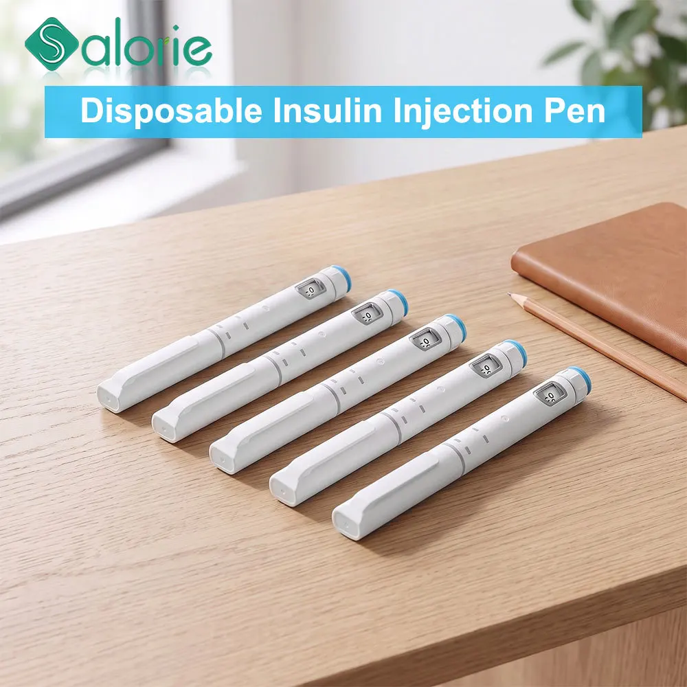 5-20Kit Disposable Insulin Injector Pen Compatible with 3ml Cartridges and 4mm pen tips,Sterile Injection Pen,Magic Pen Set