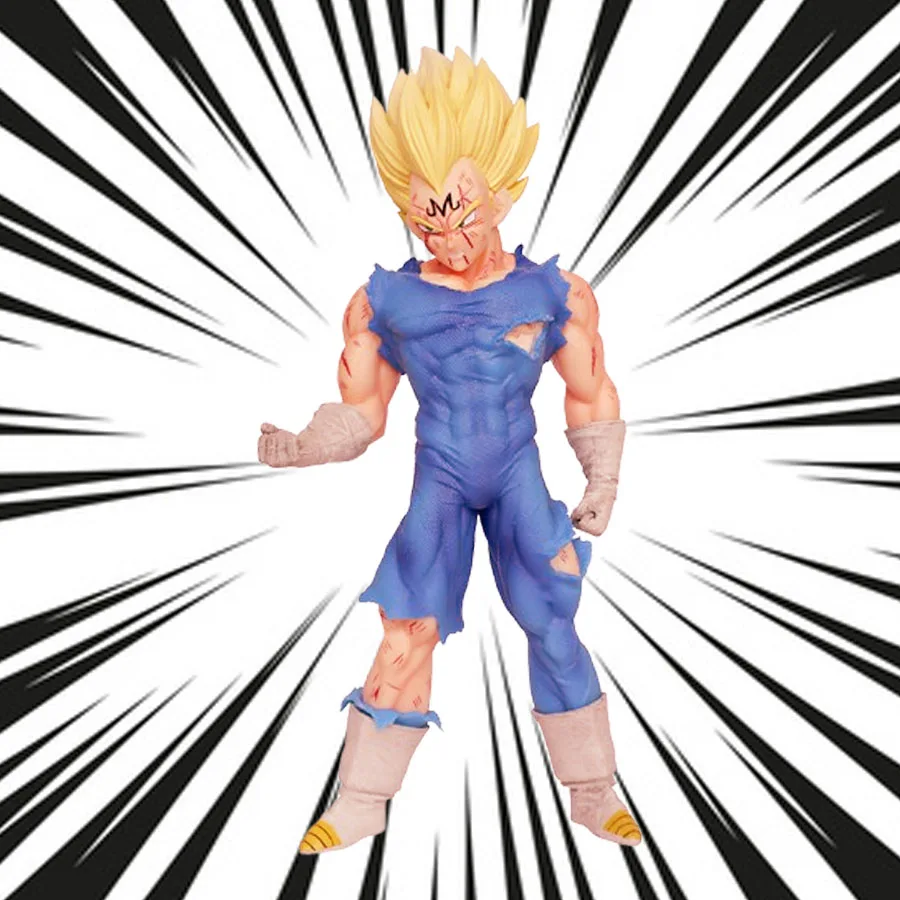 

Dragon Ball Z Majin Vegeta Action Figure Collection Model Toys 17 cm Blood