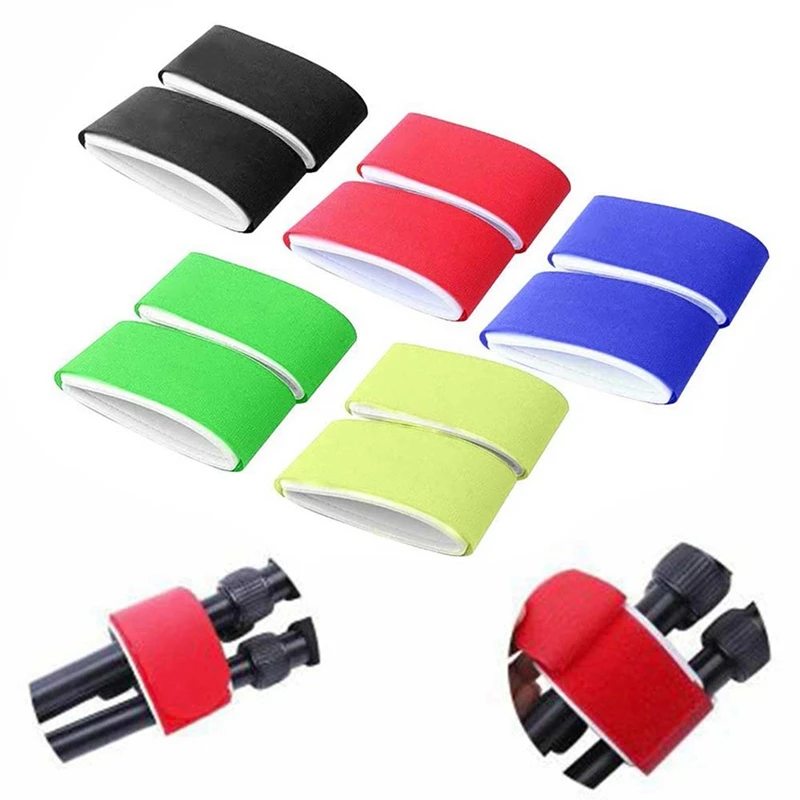 10Pcs Ski Strap Strap Holder Ski Snowboard Bag Carrier Nylon Hook And Loop Strap Holder Snowboarding Accessories