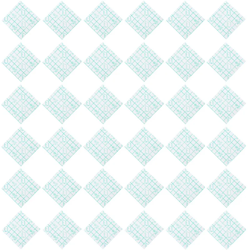 พาเลทผสมรองพื้นแบบใช้แล้วทิ้ง 100 ชิ้น ทำจากกระดาษ PU สำหรับแต่งหน้า ใช้สำหรับผสมสีและเครื่องสำอาง