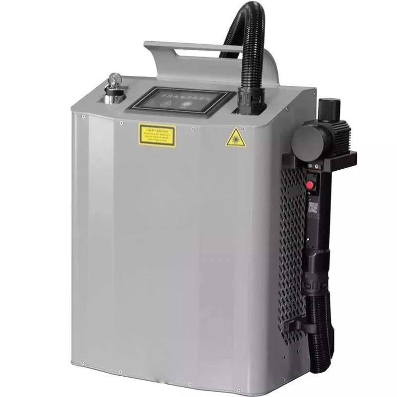 50w 100w 200w 300w Small Portable Handheld Wood Metal Laser Cleaner Fiber Pulse Laser Cleaning Machine Rust Removal Price